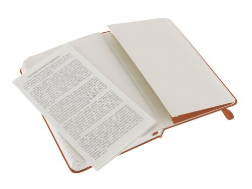 Записная книжка Moleskine Classic (в линейку) в твердой обложке, Pocket (9x14см), оранжевый коралл
