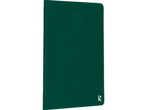 Карманная записная книжка-блокнот с мягкой обложкой Karst формата A6, листы без линования, темно-зе