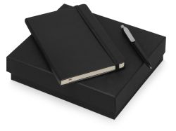 Подарочный набор Moleskine Picasso с блокнотом А5 и ручкой, черный