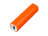 PB030 Универсальное зарядное устройство power bank  прямоугольной формы. 2200MAH. Оранжевый
