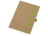 Блокнот Sevilia Soft, гибкая обложка из крафта A5, 80 листов, крафтовый/зеленое яблоко
